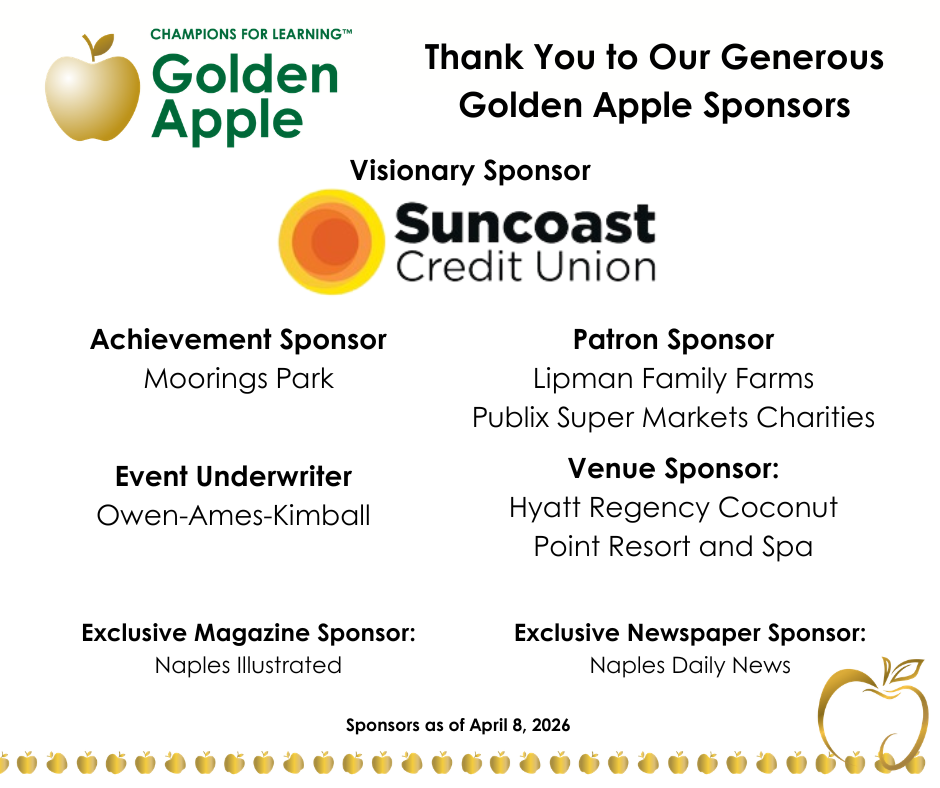 Golden Apple Sponsor Graphic