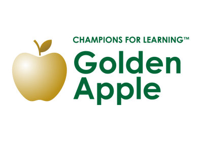 Golden Apple Champions For Learning Logo